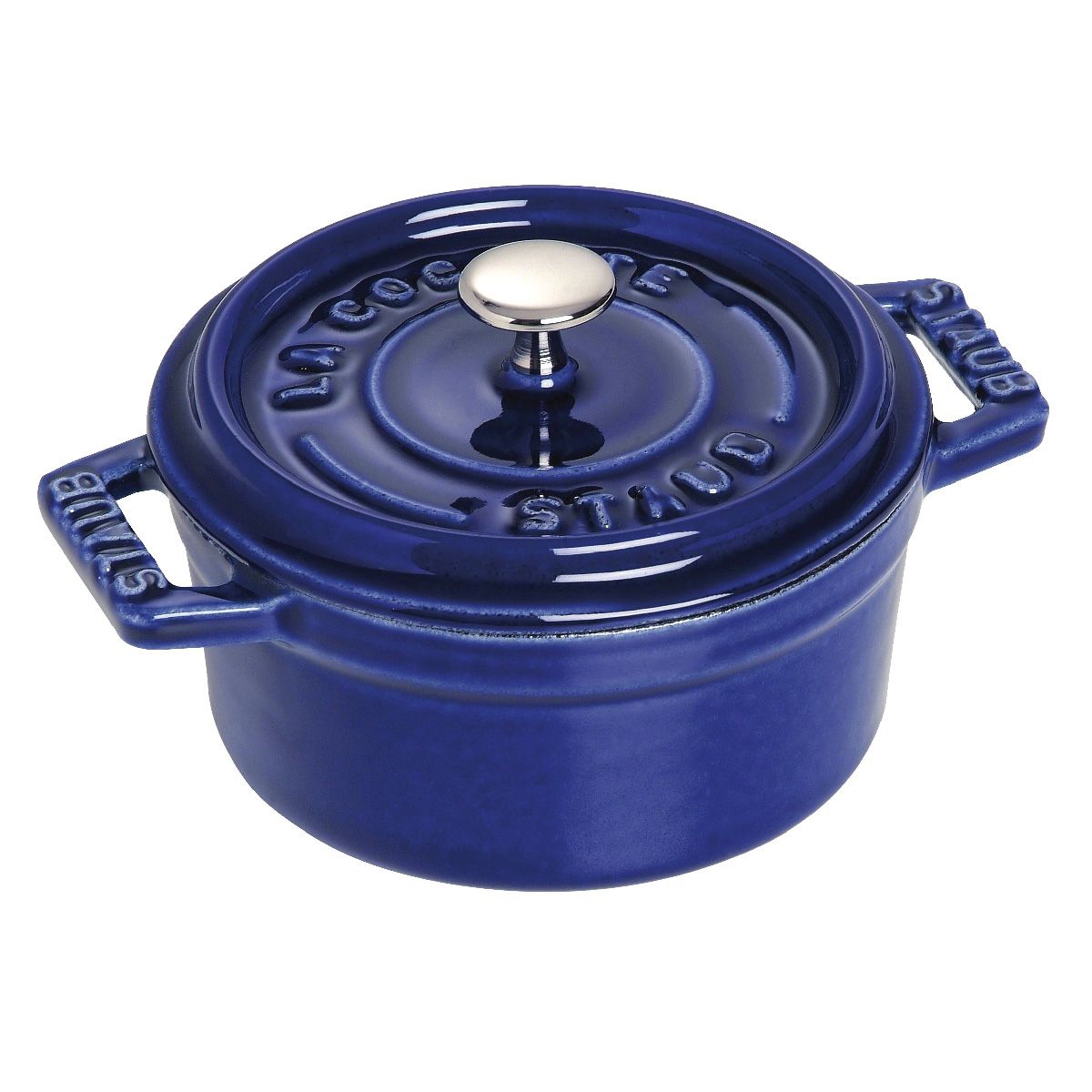 Staub - Nồi tròn màu xanh đen