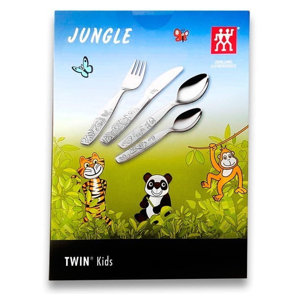 Bộ muỗng nĩa trẻ em Jungle ZWILLING - 4 món