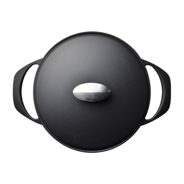 Unilloy - Nồi gang màu đen - 24cm