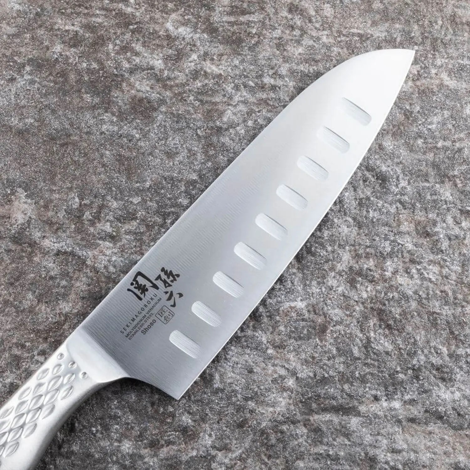 Dao Nhật KAI - Dao Santoku Hollow Seki Magoroku Shoso - 16.5cm