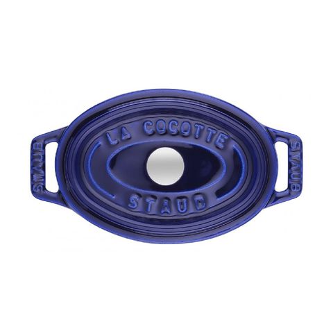 Staub - Nồi oval màu xanh đen