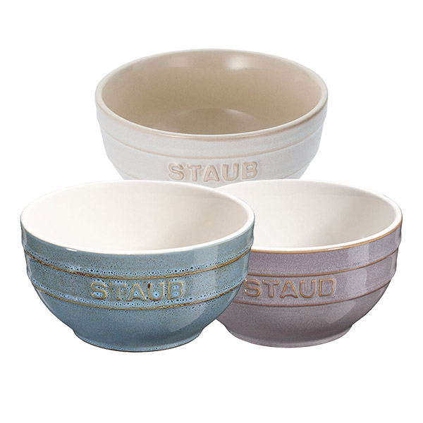 Tô gốm Staub - 3 màu