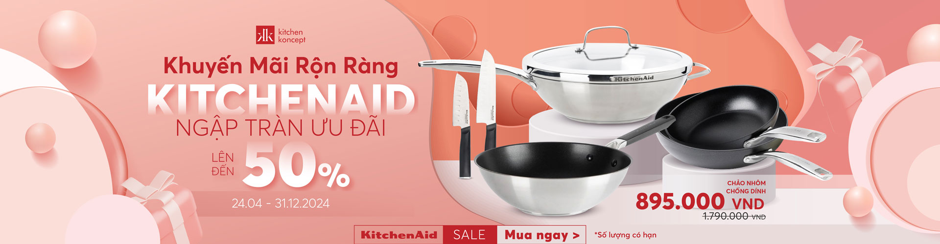 Chương Trình Khuyến Mãi KITCHENAID