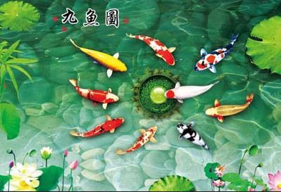 Tranh cửu ngư quần hội