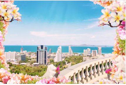 Tranh bích hoạ phong cảnh Châu Âu TBH147