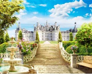 Tranh bích hoạ phong cảnh Châu Âu TBH47