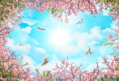 Tranh bích hoạ phong cảnh Châu Âu TBH78