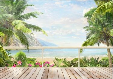 Tranh bích hoạ phong cảnh Châu Âu TBH88