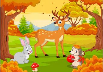 Tranh các con vật - THH43