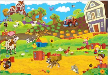 Tranh các con vật - THH48