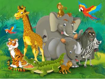 Tranh các con vật - THH34