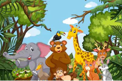 Tranh các con vật - THH35