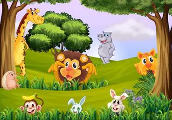 Tranh các con vật - THH38