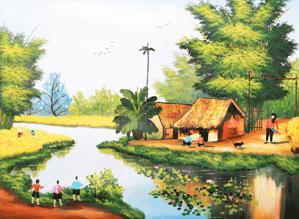 Tranh đồng quê 19