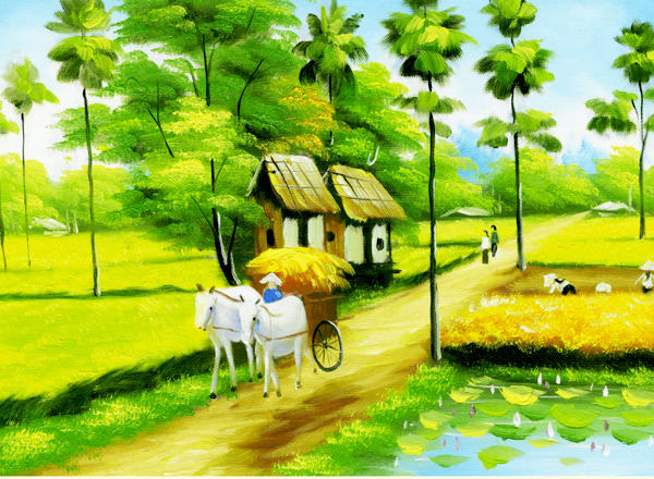 Tranh đồng quê 23
