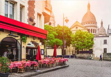 Tranh đường phố châu âu - TPKT236