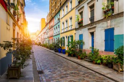 Tranh đường phố đẹp - TPKT204