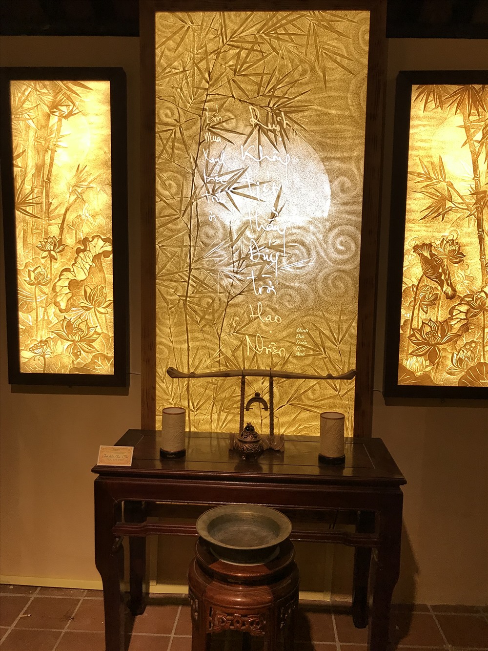 Tranh trúc chỉ phòng thờ - 13