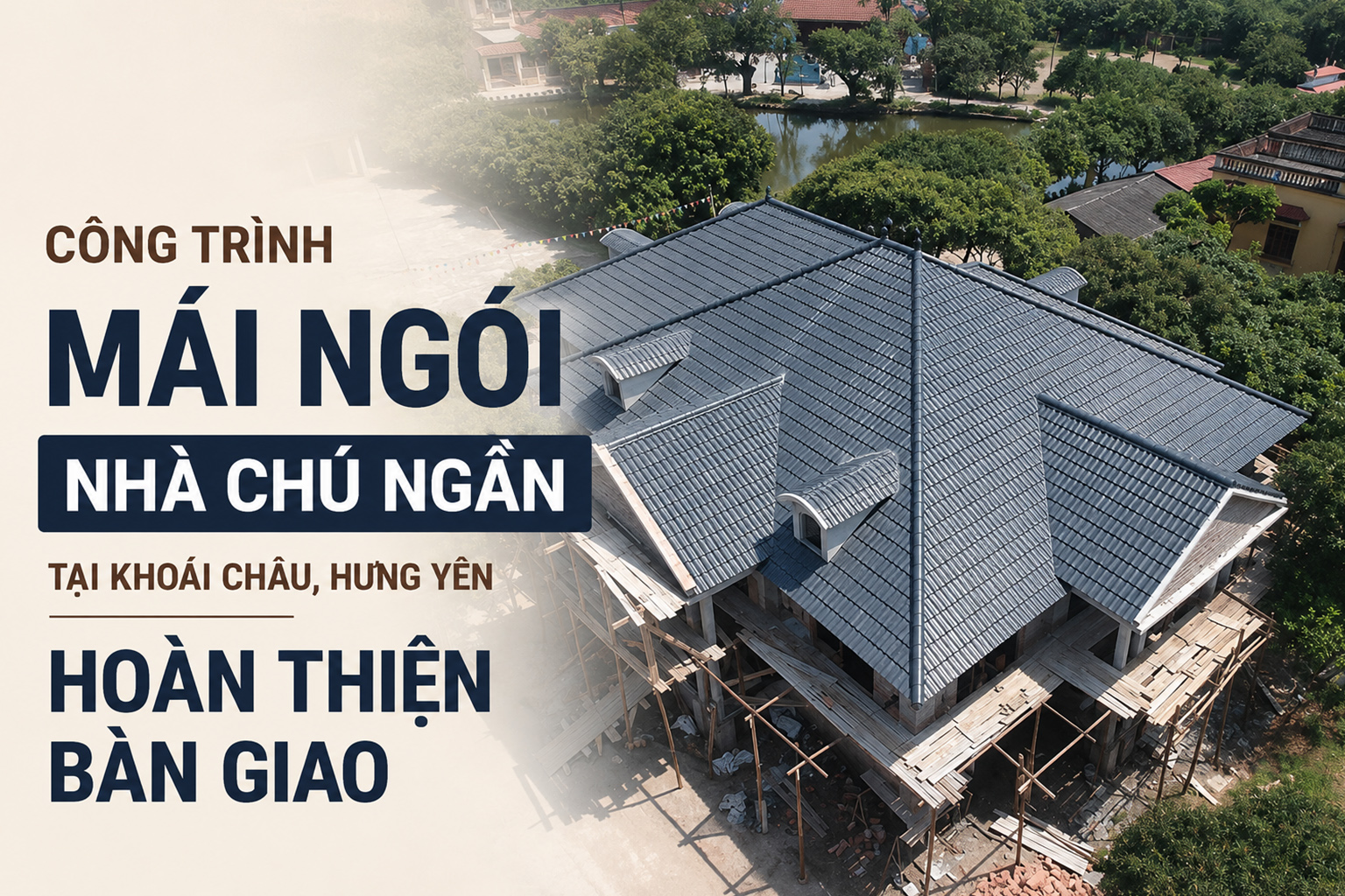 Công trình nhà chú Ngần - Khoái Châu, Hưng Yên