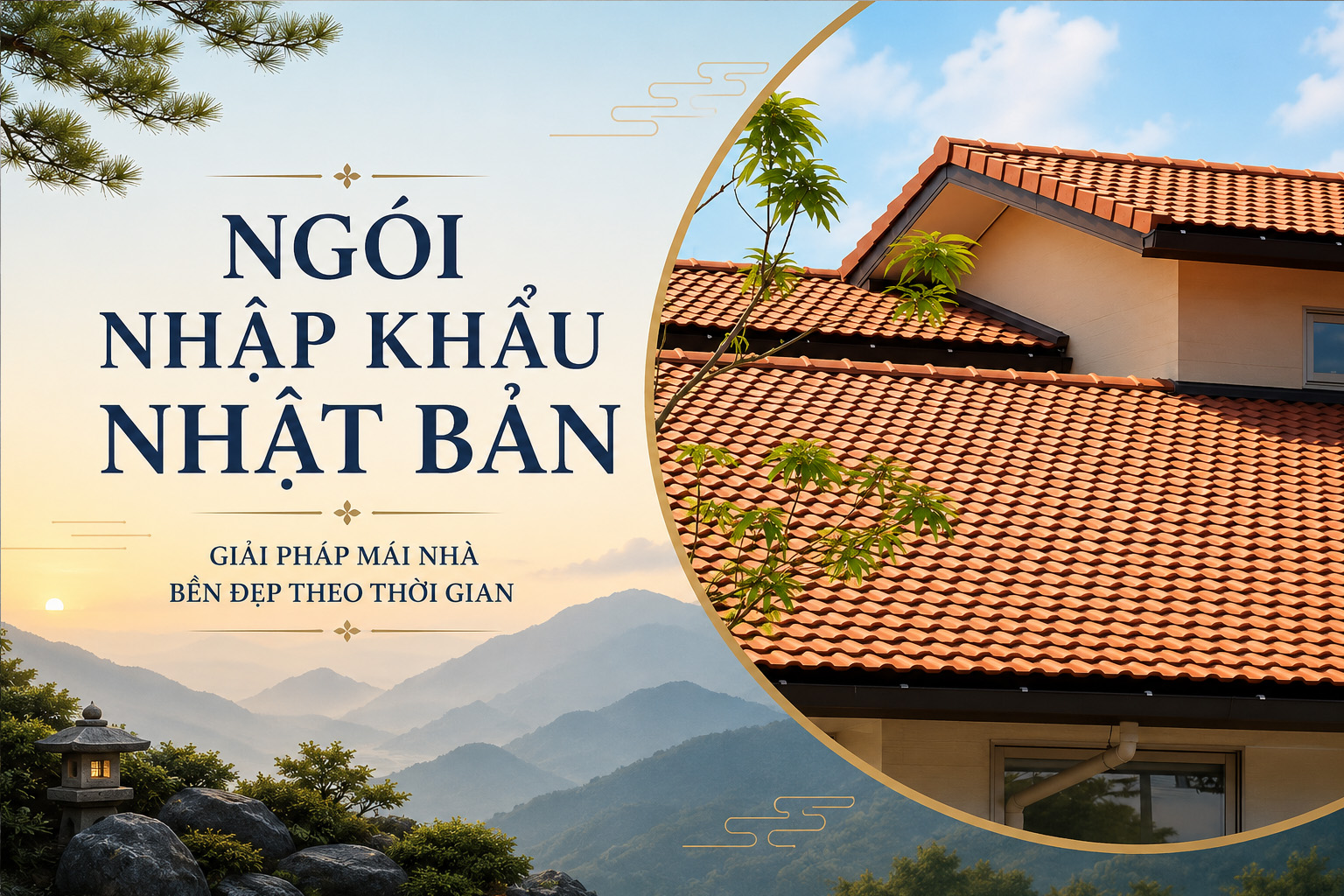 Ngói nhập khẩu Nhật Bản – Giải pháp mái nhà bền đẹp theo thời gian