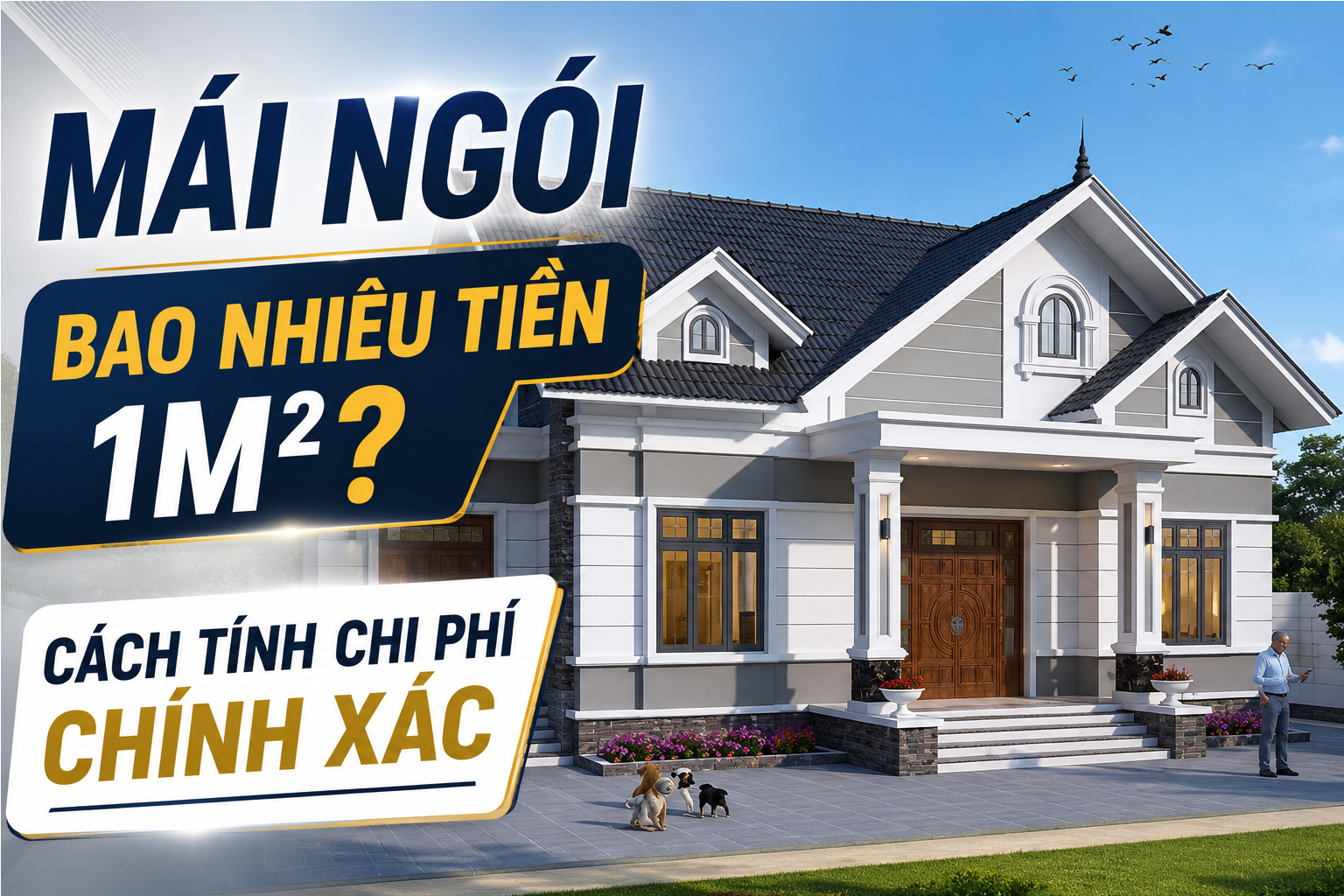 Mái Ngói Bao Nhiêu Tiền 1m2? Cách Tính Chi Phí Chính Xác Cho Gia Chủ