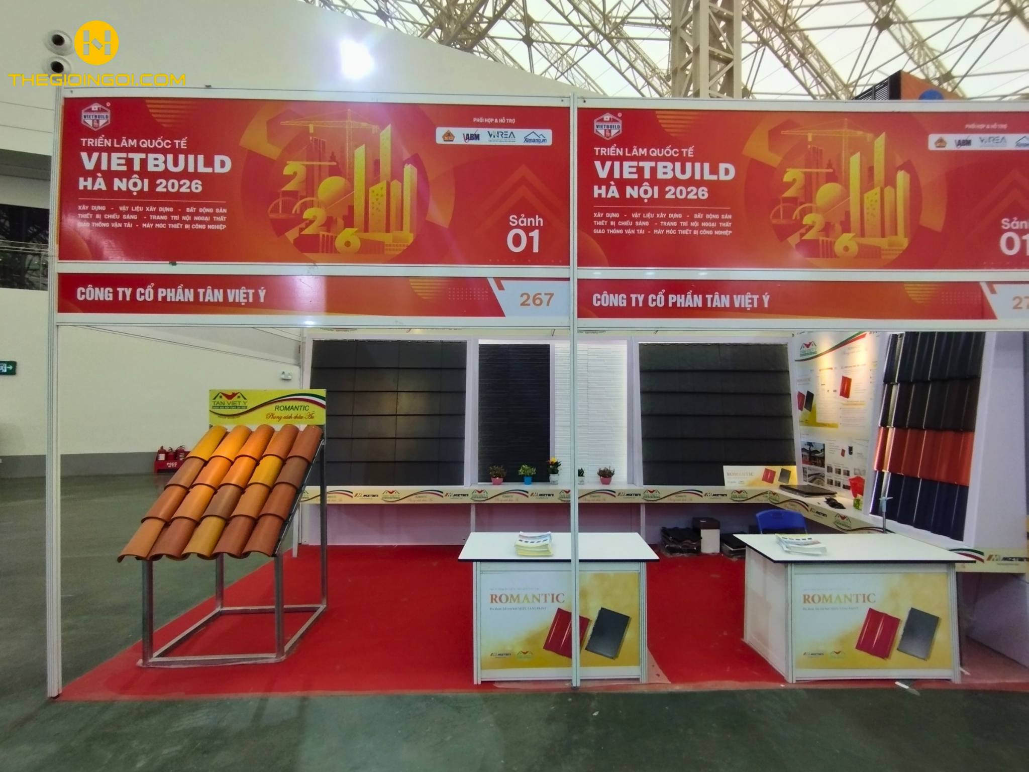 GIAN HÀNG TÂN VIỆT Ý TẠI VIETBUILD HÀ NỘI 2026 – TÂM ĐIỂM THU HÚT KHÁCH THAM QUAN