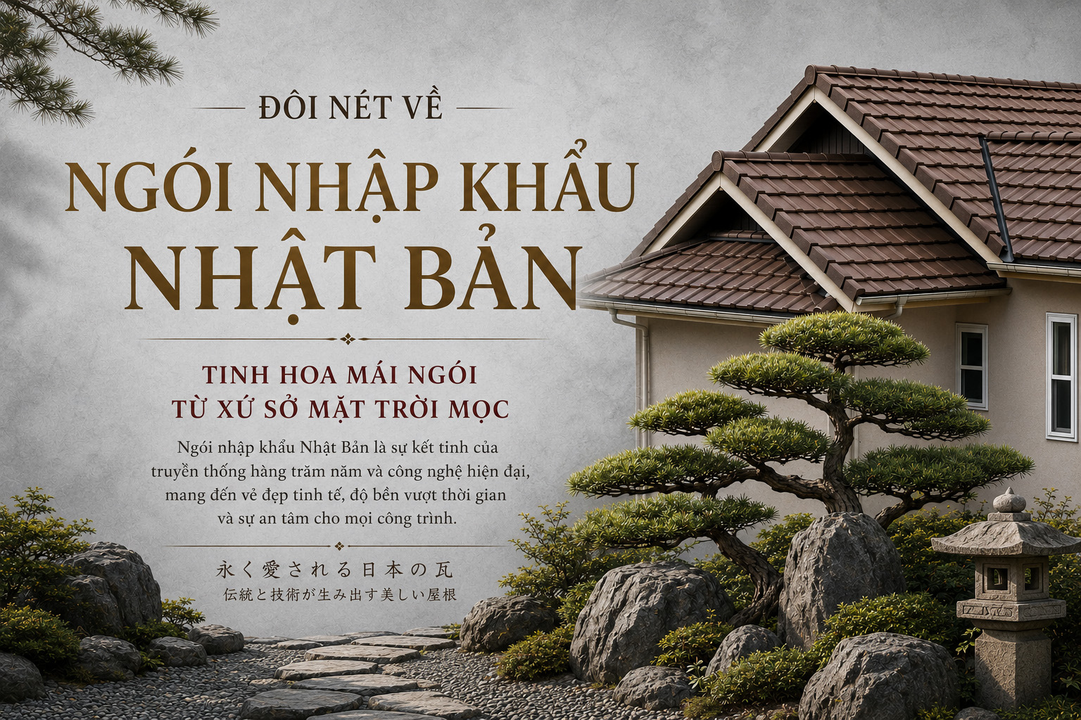 Đôi nét về ngói nhập khẩu nhật bản