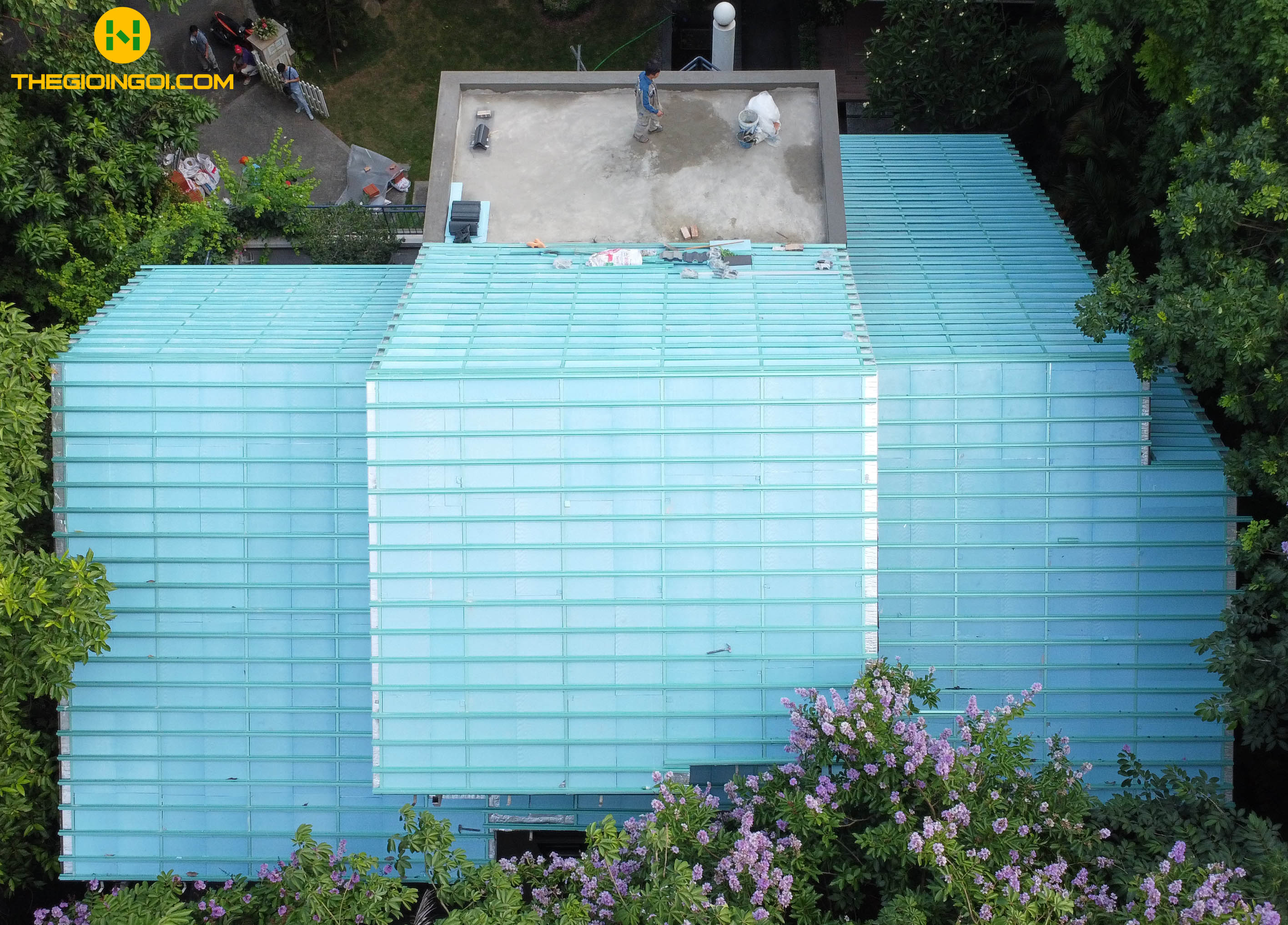 Biệt thự Ecopark mát mẻ với tấm cách nhiệt A2-Double và xốp cách nhiệt XPS Cát Tường