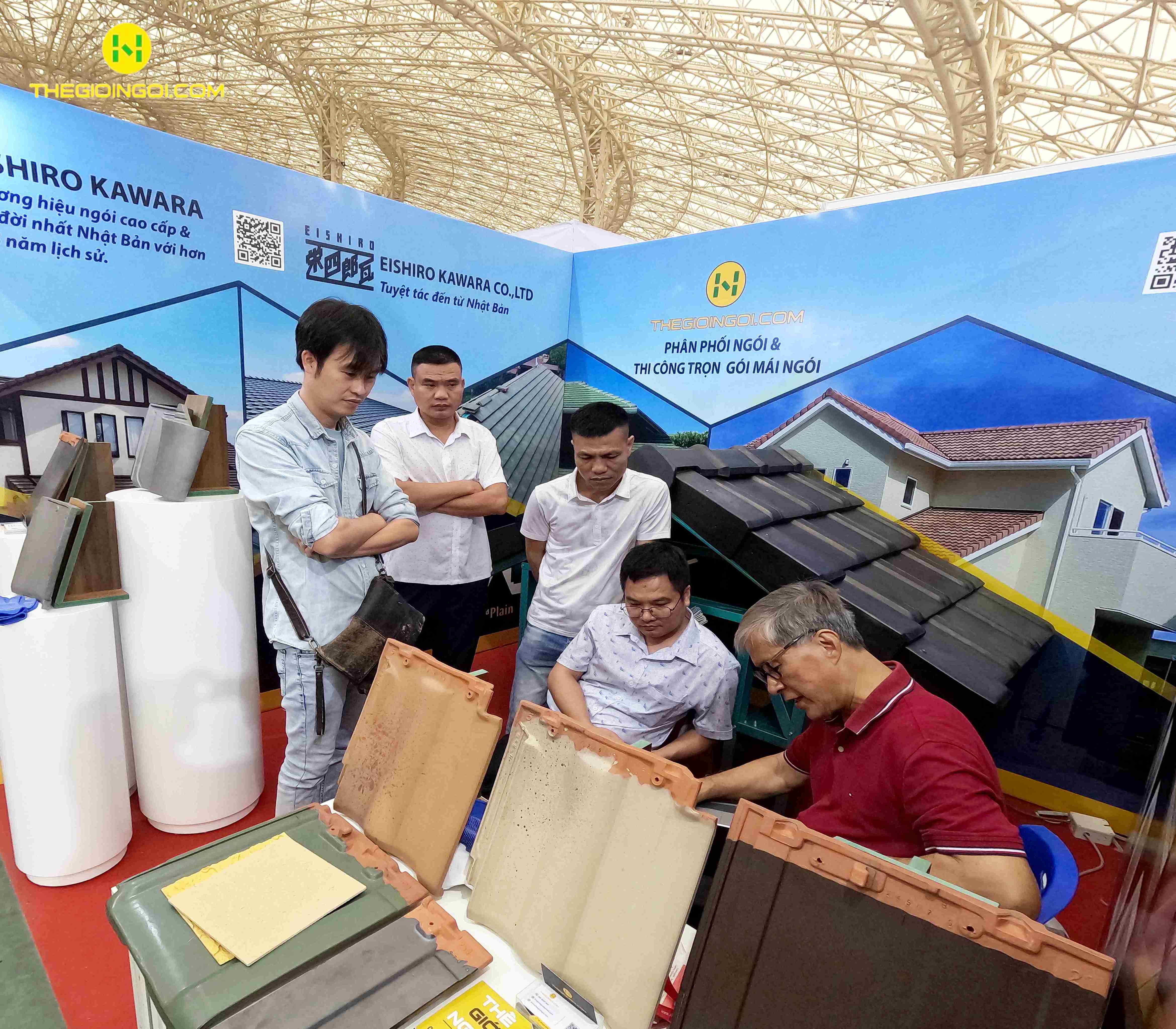 NHỮNG HÌNH ẢNH MỚI NHẤT NGÀY THỨ 5 CỦA THẾ GIỚI NGÓI TẠI VIETBUILD HÀ NỘI 2026