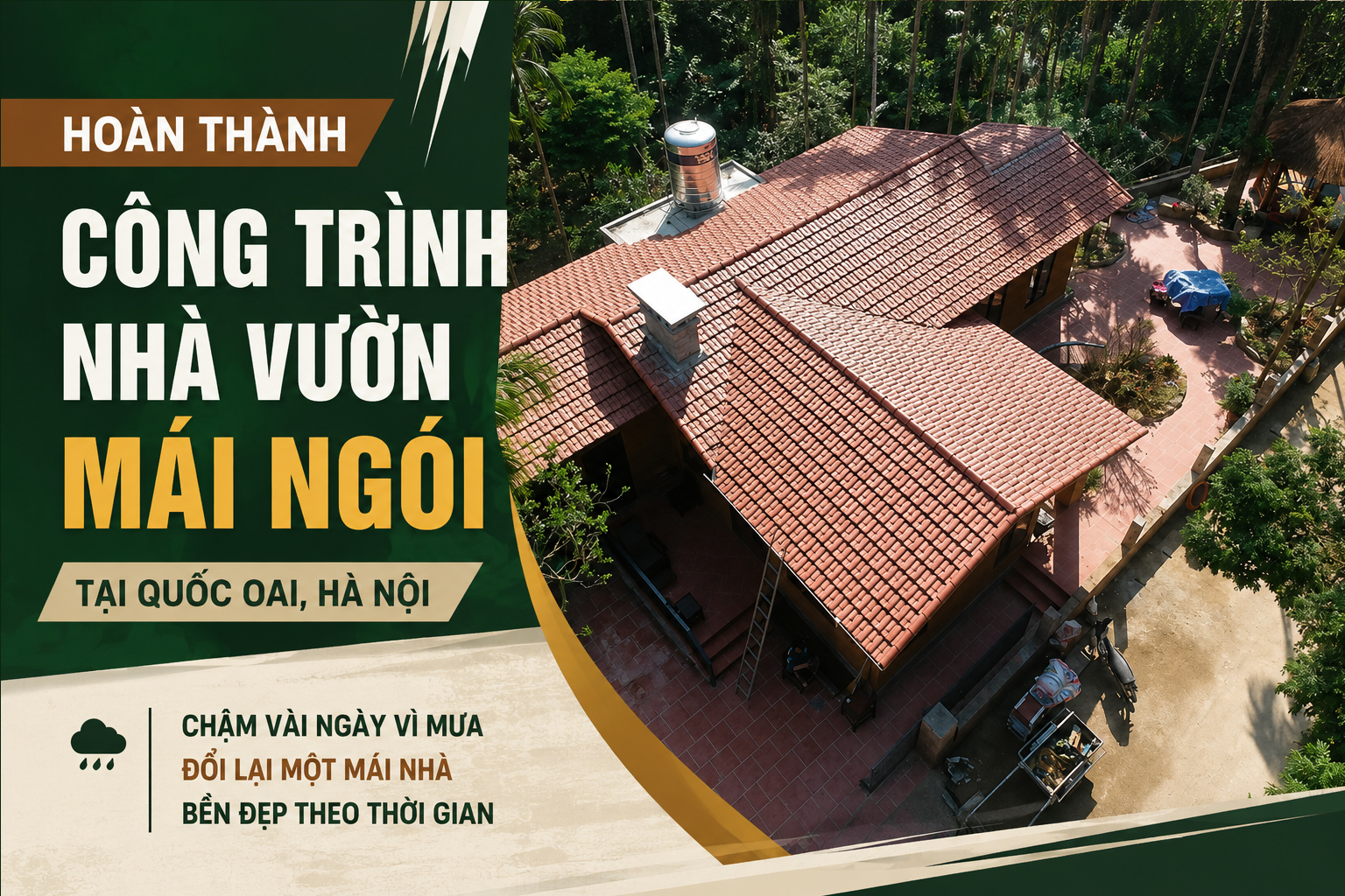 Công trình nhà anh Tuấn - Quốc Oai, Hà Nội