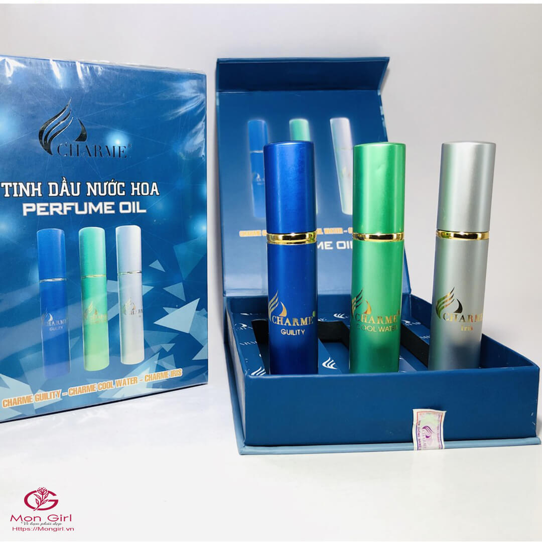 Set tinh dầu nước hoa charme nam 5