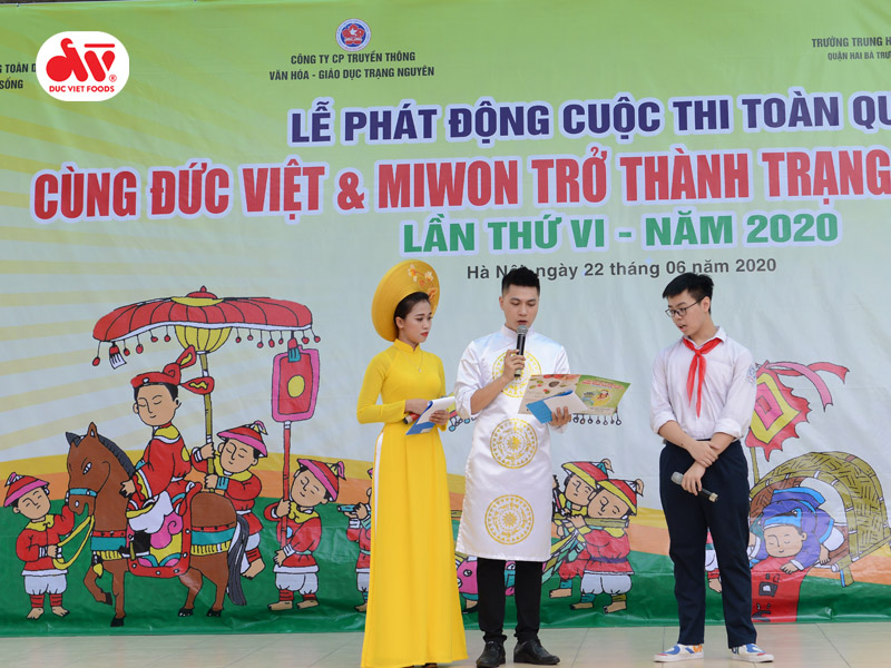 Đức Việt tài trợ chương trình "Trở thành trạng nguyên tuổi 13" lần thứ VI - 2020 2 hoi dap
