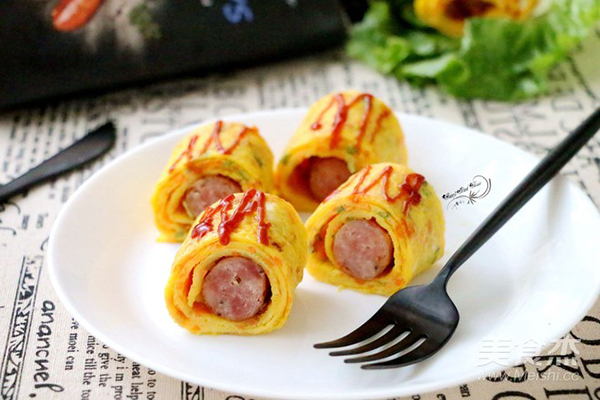 MÁCH BẠN BỮA ĂN NHẸ MÀ CÁC BÉ YÊU THÍCH 3 xuc xich duc cuon pho mai