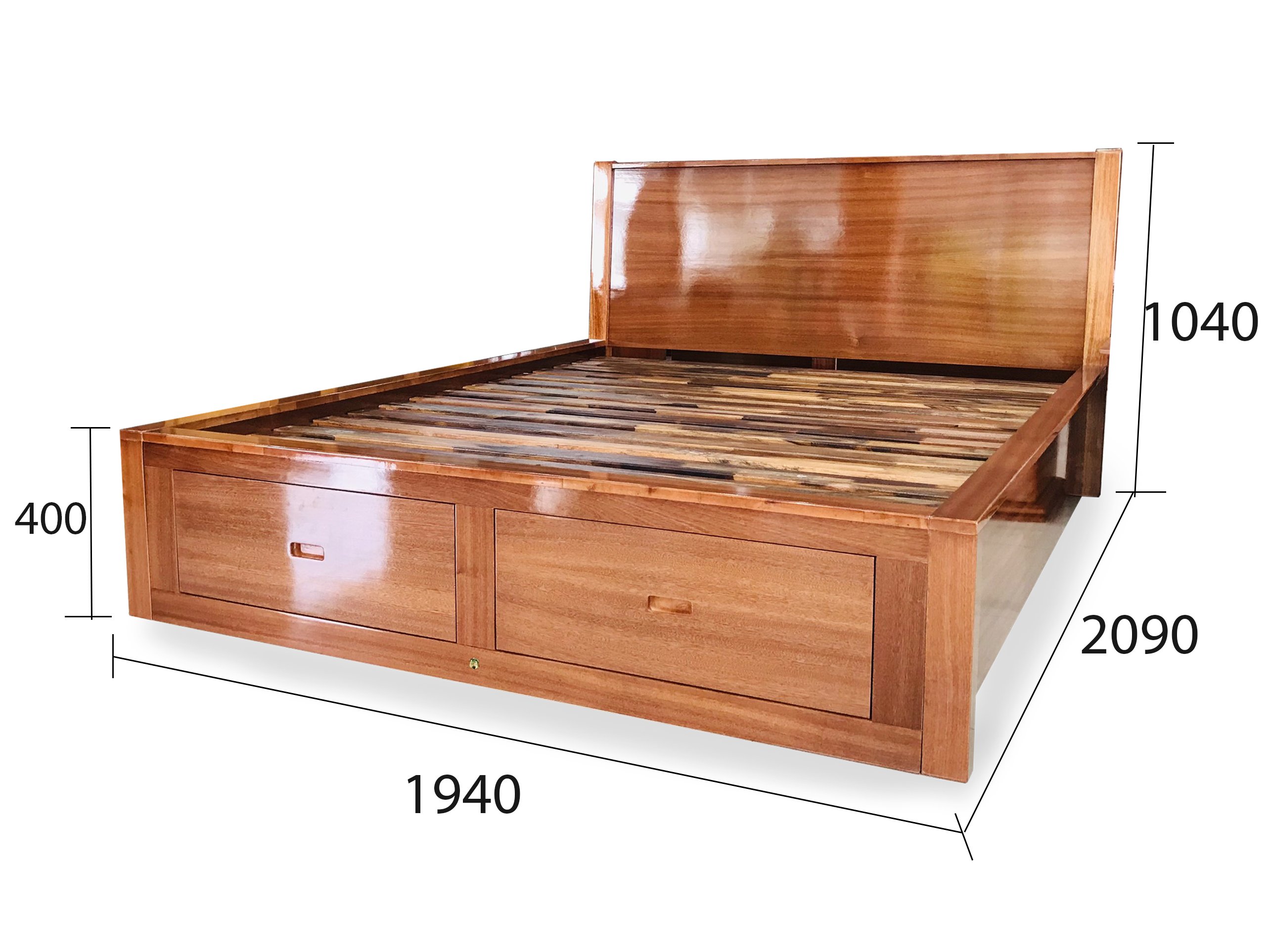 GiƯỜNG CÓ HỘC KÉO (VẠT PHẢN)