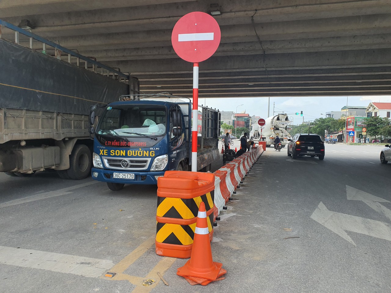 Lắp đặt các thiết bị an toàn giao thông Hàn Quốc tại Thanh Hoá