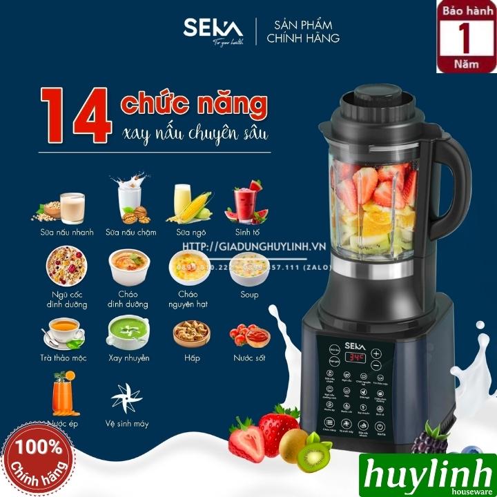 Máy làm sữa hạt đa năng SEKA E400 - 1.7 lít - 14 chức năng 3