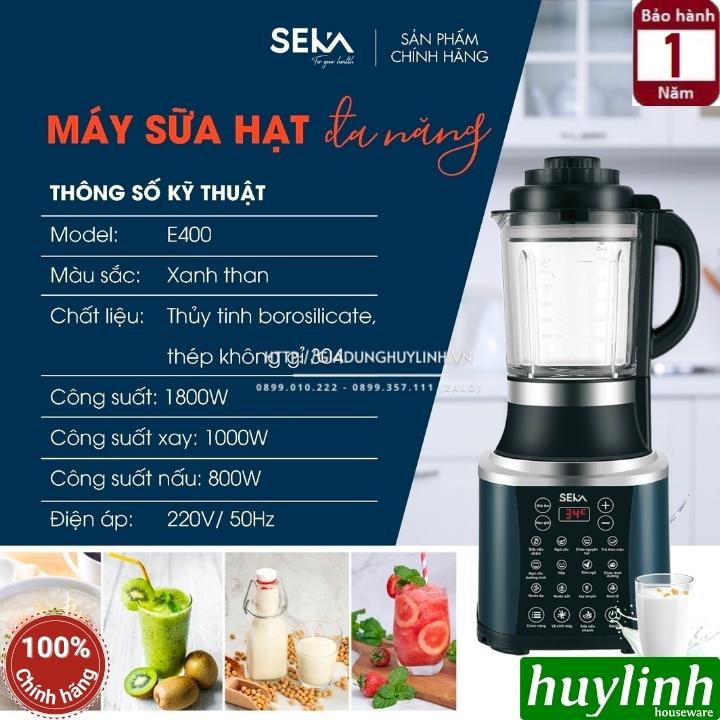 Máy làm sữa hạt đa năng SEKA E400 - 1.7 lít - 14 chức năng 5