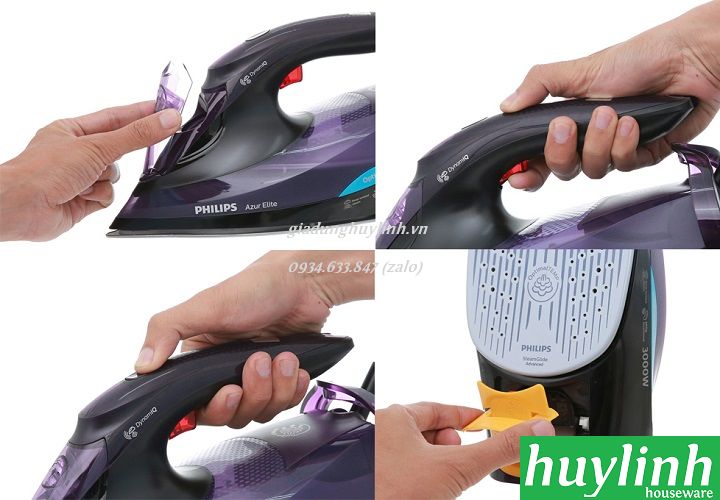 Bàn ủi hơi nước Philips GC5039 Azur Elite 6