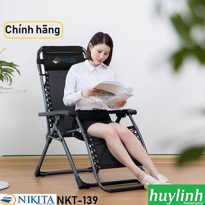 Ghế xếp gấp thư giãn đa năng Nikita NKT-139