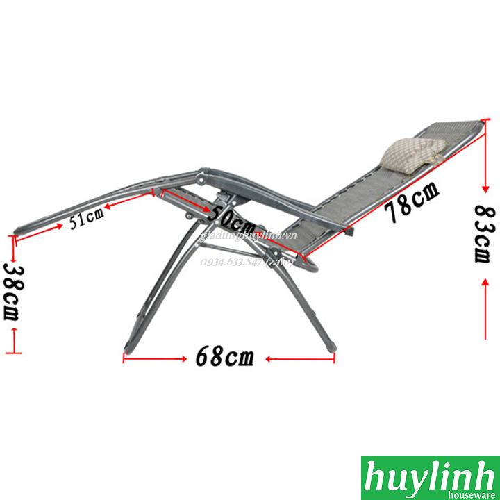 Ghế xếp thư giãn Nikita NKT-137 2