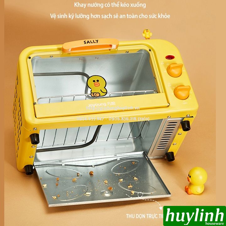 Lò nướng mini Joyoung Line KX10-V161XL - 10 lít [Cony x Sally] 8