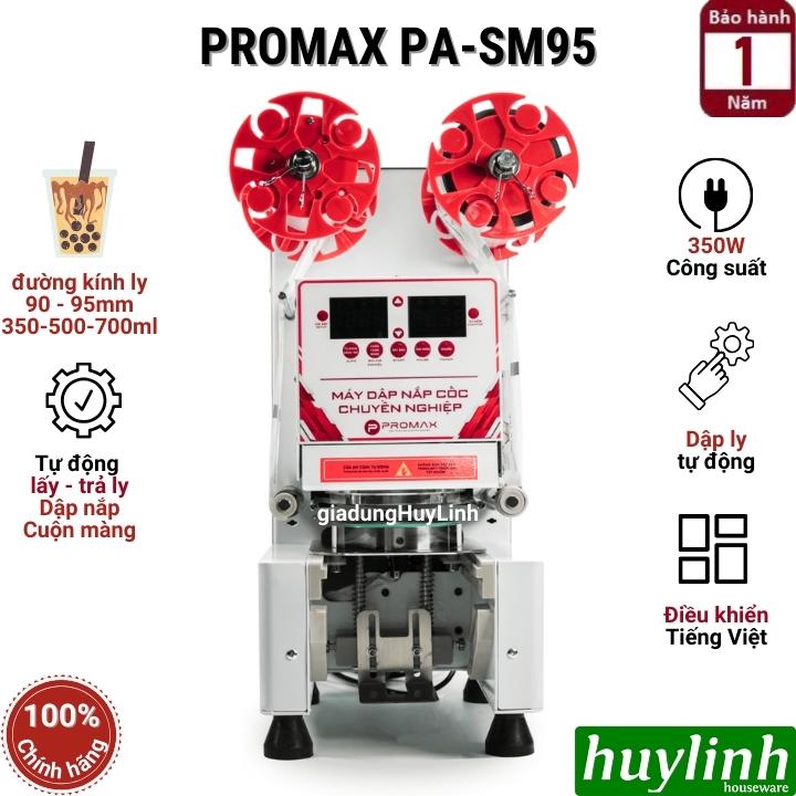 Máy dập nắp cốc - miệng ly tự động Promax PA-SM95
