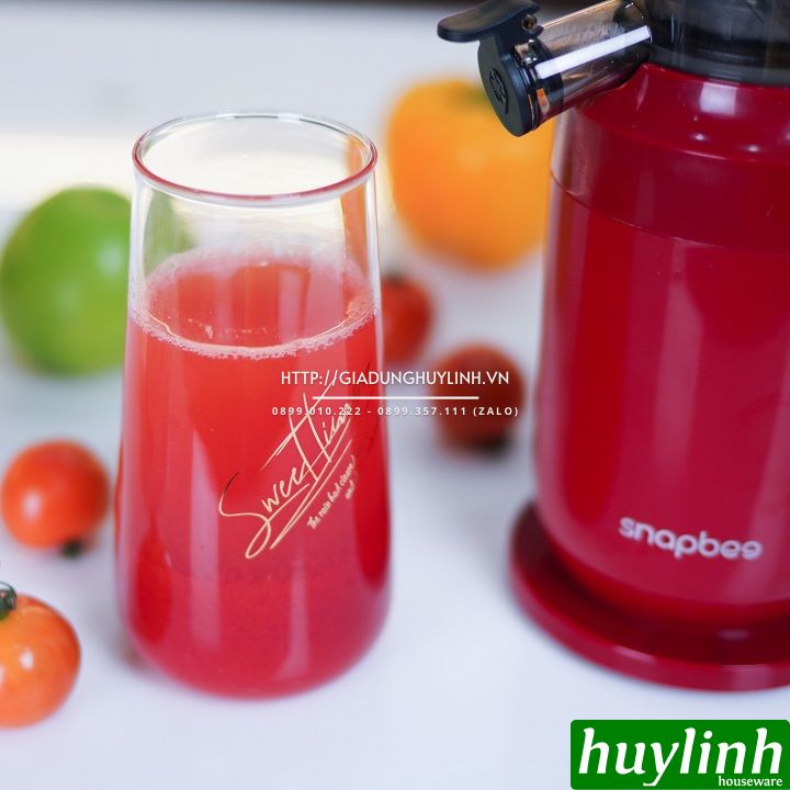 Máy ép chậm Snapbee SK-202US - 2021 - Tặng Voucher + Sách Công Thức 7