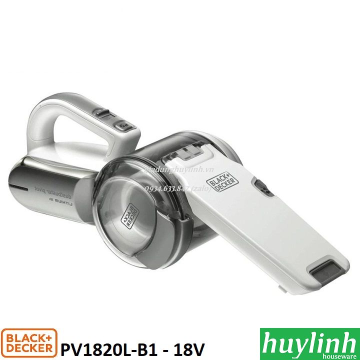 Máy hút bụi dùng pin Black Decker PV1820L-B1 - 18V