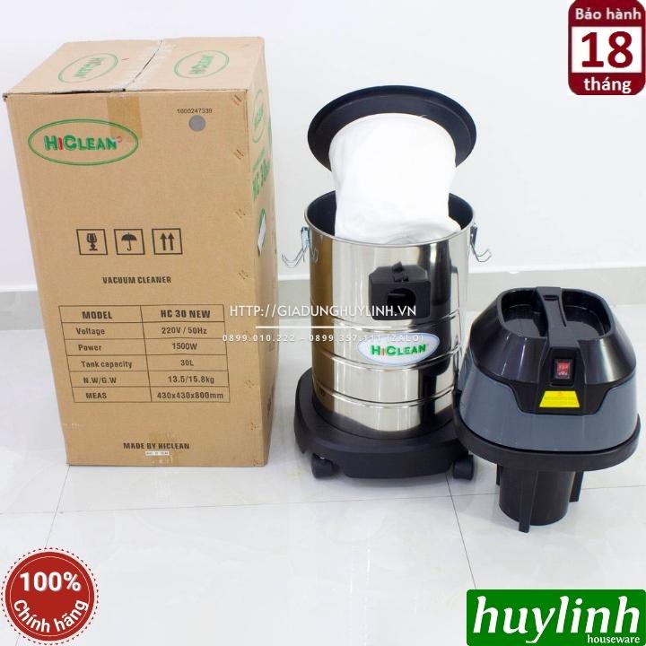 Máy hút bụi công nghiệp Hiclean HC30 new  4