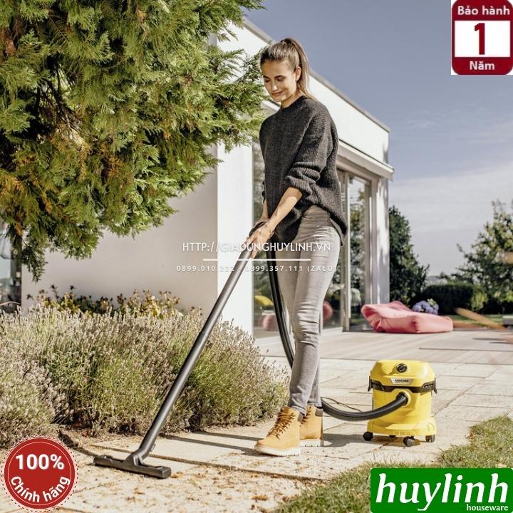 Máy hút bụi khô và ướt Karcher WD2 Plus V - 12 lít - Tặng bộ 5 túi lọc bụi 4