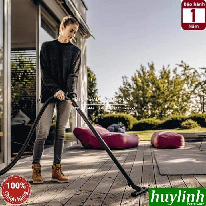 Máy hút bụi khô và ướt Karcher WD3V Car - 17 lít - Tặng bộ 5 túi lọc bụi 4