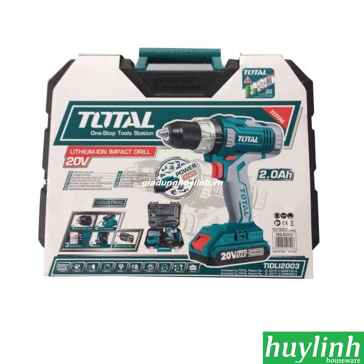 máy khoan búa dùng pin total tidli2003 2