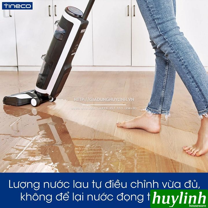 Máy hút bụi lau sàn thông minh dùng pin Tineco Floor One S3 3