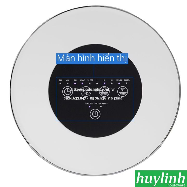 Máy lọc không khí Hafele CF-8126S - 537.82.720 - Wifi [30 - 35m2] 3